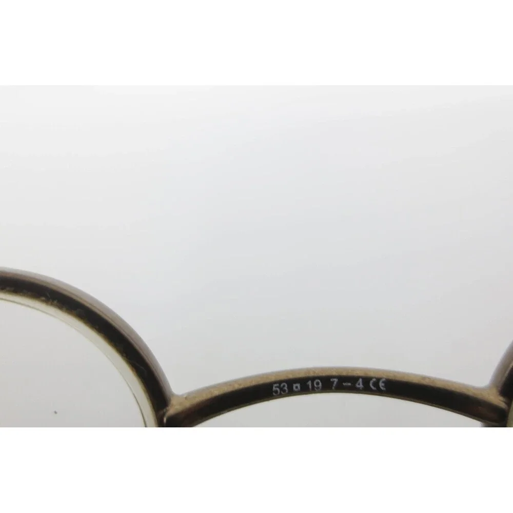 Safilo Elasta 7103 7ZB Bronze Metal Semi Rimless Eyeglasses Frames Italy